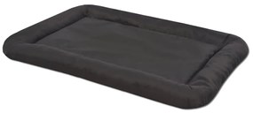 vidaXL Colchão para cães tamanho XL preto