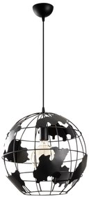 Candeeiro Chandelier Fellini – Preto – 40 cm