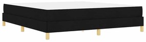 Cama Box Preto, Marrom 180 x 200 cm