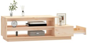 Mesa de centro 120x50x40,5 cm madeira de pinho maciça