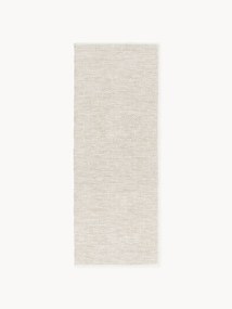 Passadeira para interior e exterior artesanal com padrão de losangos vintage Rika