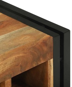 Cavalete de Vinho 34.5x35x39 cm Madeira Maciça de Acácia