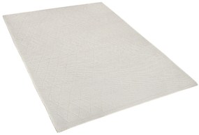 Tapete branco 80 x 150 cm ERZIN Beliani