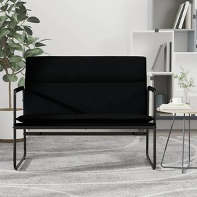 vidaXL Banco 100x64x80 cm tecido preto