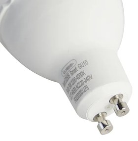 Conjunto de 3 lâmpadas LED inteligentes GU10 RGBW 5W 350 lm 2200-4000K