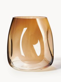 Mouth-Blown Glass Vase Luster, H 17 cm