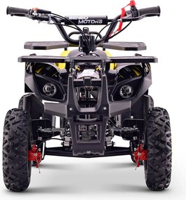 Mini Moto Infantil para crianças 5 a 9/10 anos Gasolina 50 CC Beneo Motors Cobra com limitador de velocidade Amarela