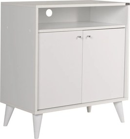 Aparador/Armário multiusos "Diamante" - Design Moderno - Branco Diaman