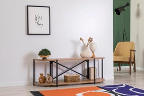 Móvel TV Sky – Pinho Atlântico Preto – 138x47x35 cm