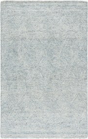 Tapete de lã artesanal de pelo curto Alaska