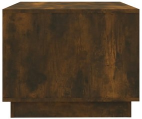 Mesa de centro 102,5x55x44 cm derivados madeira carvalho fumado