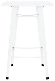 Mesa Torix Alta Quadrada 60 cm - Branco