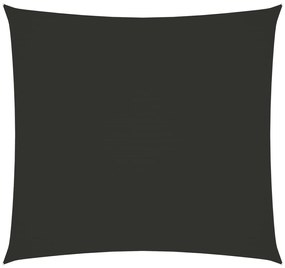 135082 vidaXL Para-sol estilo vela tecido oxford quadrado 3x3 m antracite