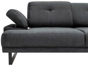 Sofá de Canto Mustang – Antracite – 274 x 174 cm