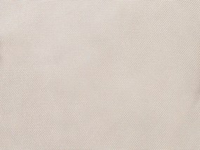 Pufe poltrona creme SIESTA Beliani
