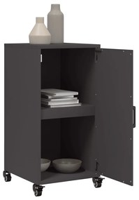 Aparador 36x39x72 cm aço preto