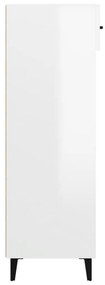Sapateira 60x35x105 cm derivados de madeira branco brilhante