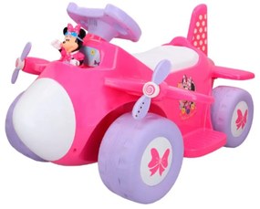 Carro Elétrico para Crianças Minnie Mouse Bateria Avioneta 6 V