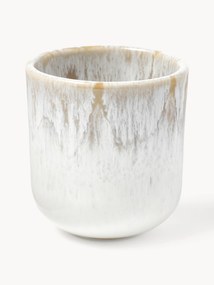 Handmade Espresso Cups Danza with Reactive Glaze, Set of 4