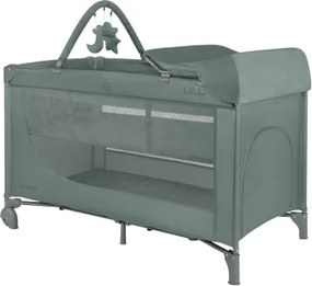 Berço de viagem para bebés de 2 níveis So Gifted PLUS 2026 Verde