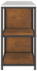 Conjunto de Armazenamento de Cozinha 2 pcs Ferro Enferrujado