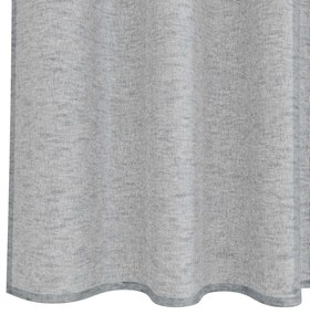 Cortinas 2 pcs Cinzento-escuro 140 x 260 cm Poliéster
