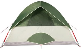 Tenda de campismo cúpula para 2 pessoas impermeável verde