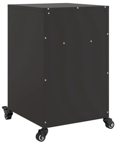 Mesa de cabeceira 36x39x59 cm aço preto