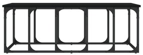 Mesa de centro 100x50x35,5 cm derivados de madeira preto