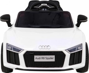 Carro elétrico para Crianças 12V Audi R8 Rodas de EVA Branco