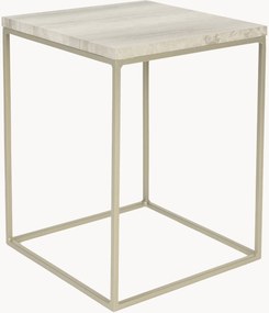 Mesa de apoio com tampo em mármore Stray