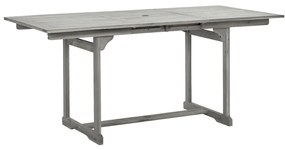 Conjunto de jantar p/ jardim 5 pcs madeira de acácia maciça