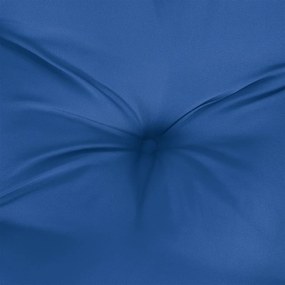 Almofadões banco jardim 2 pcs 150x50x7cm tecido oxford azul
