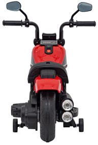 Mota elétrica para crianças 6V, Chopper FASTER, 2 a 5 anos Vermelha