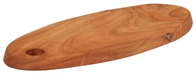 Tábua de cortar 46x20x2,5 cm madeira de acácia maciça
