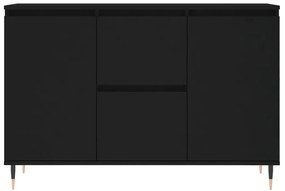 Aparador 104x35x70 cm derivados de madeira preto