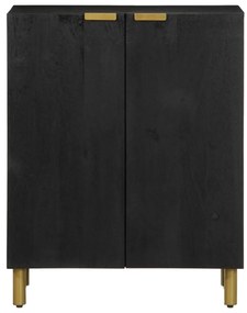 Aparador 60x33x75 cm derivados de madeira preto