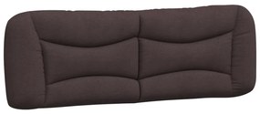 Estrutura de cama com LED sem colchão 160x200 cm tecido