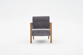 Cadeira Wing Kemer – Cinzento – 69x80x83 cm