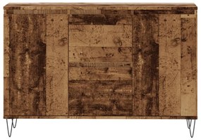 Aparador 104x35x70 cm derivados de madeira madeira velha