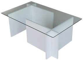 Mesa de Café Escape - Branca - 105x40x65 cm