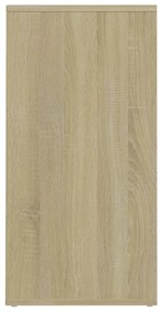 Sapateiras 2pcs derivados de madeira carvalho sonoma