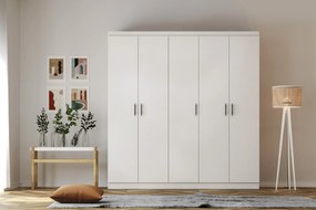 Guarda-roupa Lavinia – Branco – 175x210x50 cm
