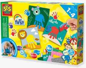 O meu primeiro kit de pintura com os dedos animais SES Creative multicolor