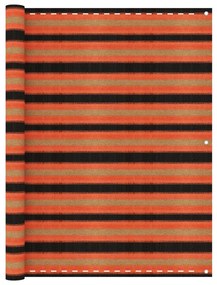 vidaXL Tela de varanda 120x600 cm PEAD multicor