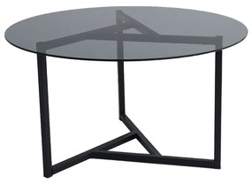 Mesa de Centro Trio Sehpa – Preto Fumê – 75x42x75 cm