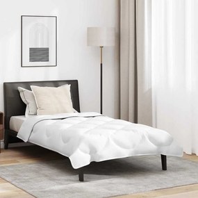 vidaXL Edredão com travesseiro 2 pcs Branco 155 x 220 cm Microfibra