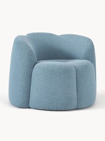 Poltrona em bouclé Fleur