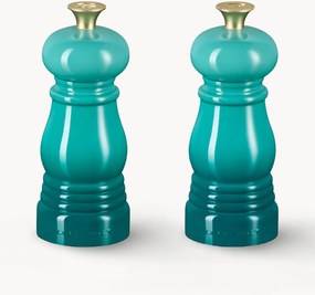 Moinhos de sal e pimenta com moedor de cerâmica Creuset, conjunto de 2