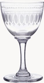 Copos de licor em cristal artesanal Ovals, conjunto de 6